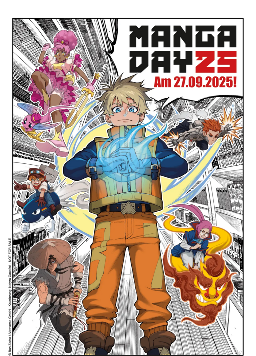 Illustrationeiner Mangafigur - copyright: ©Ban Zarbo / Altraverse GmbH - Ersteller: ©Ban Zarbo / Altraverse GmbH