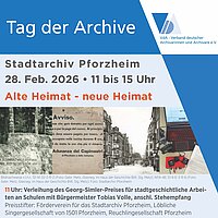 Tag der Archive im Stadtarchiv Pforzheim
