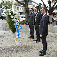 Kranzniederlegung Reichspogromnacht 