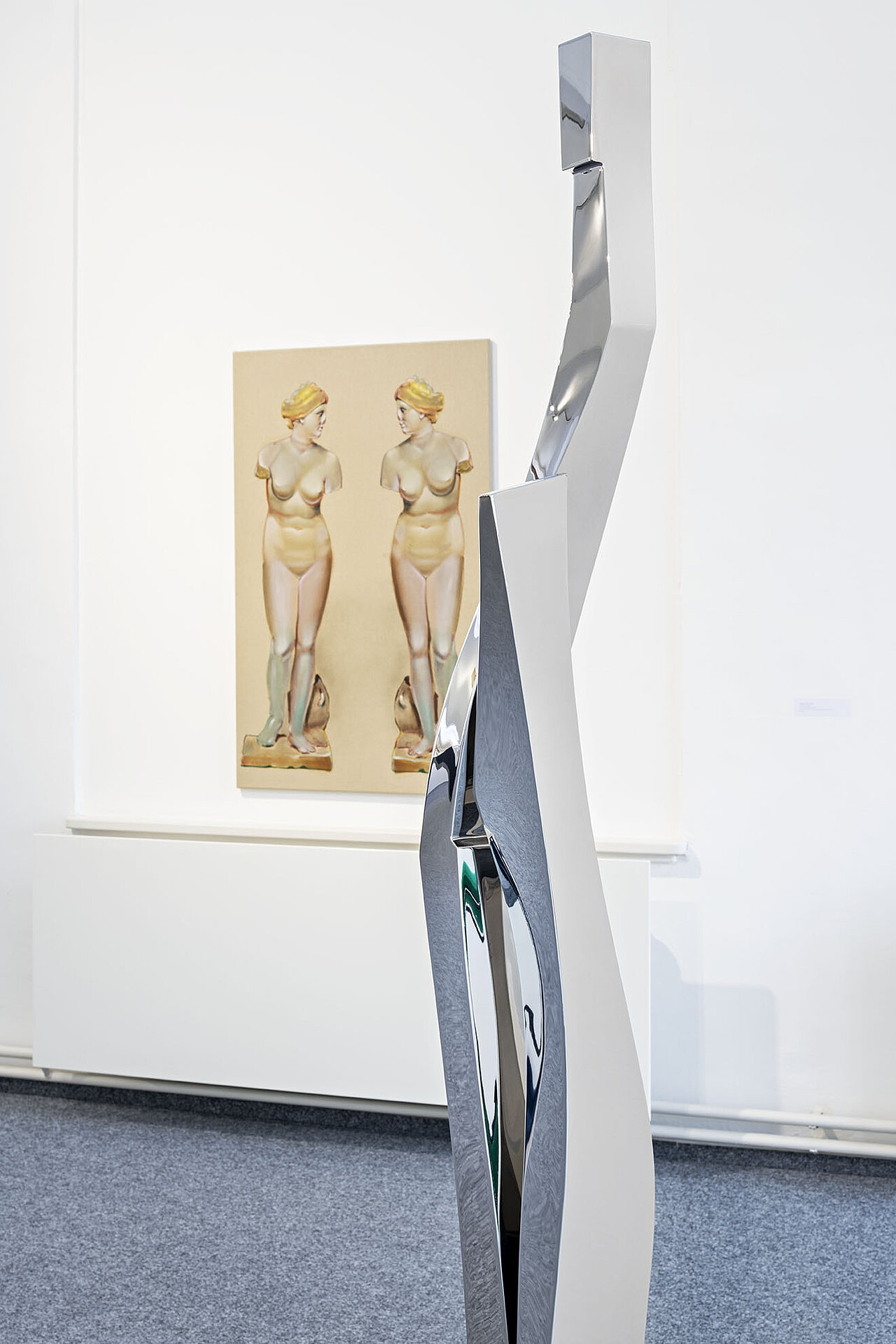 Ausstellungsansicht in der Pforzheim Galerie, Foto Winfried Reinhardt