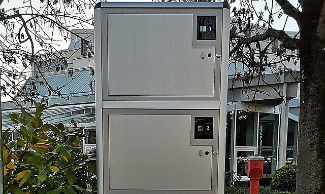 Ladeboxen am Waisenhausplatz - Foto: Isabell Prior, WSP Ladeboxen am Waisenhausplatz - Foto: Isabell Prior, WSP