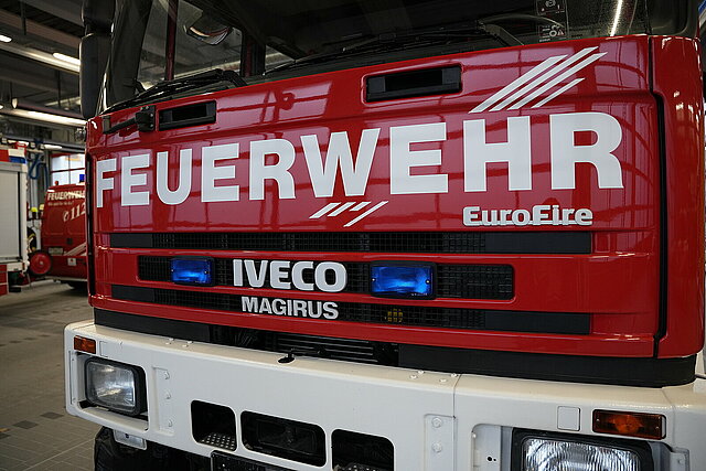 Übergabe Feuerwehrfahrzeug an Ukraine