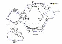 Grundriss CongressCentrum Pforzheim CCP alle Räume leer Plan als PDF 