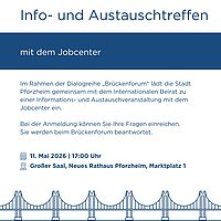 Brückenforum Pforzheim mit dem Jobcenter