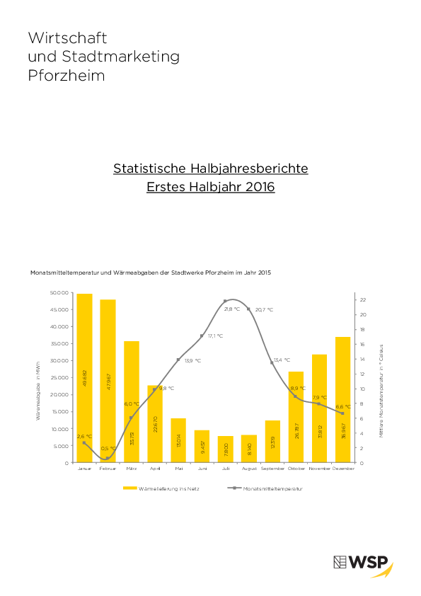 Statistischer Halbjahresbericht 1/2016