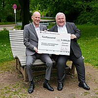 Übergabe Sonnenliege 