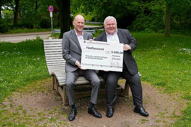 Übergabe Sonnenliege