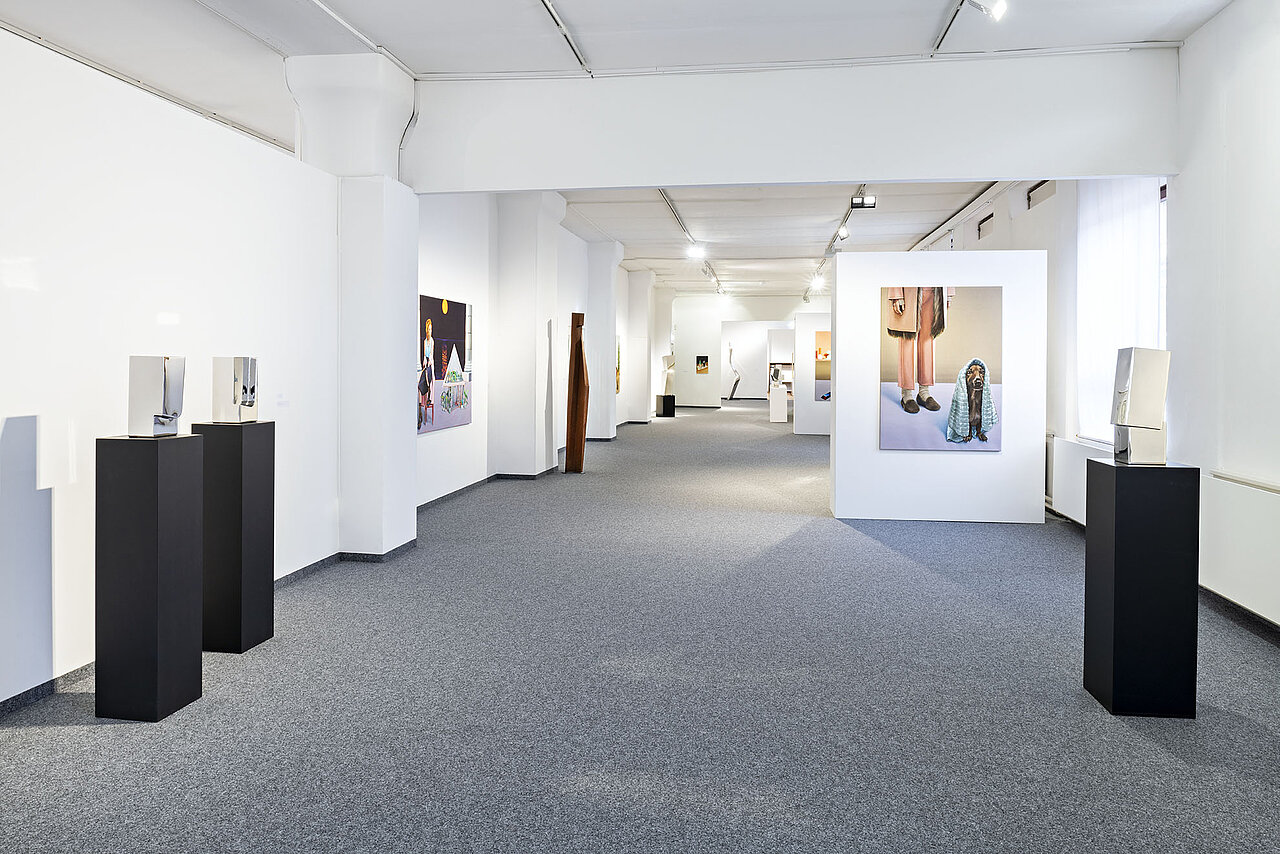 Ausstellungsansicht in der Pforzheim Galerie, Foto Winfried Reinhardt