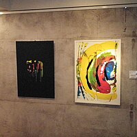 Ausstellung neuer Kunstwerke aus den Serien MINIMA und BlackOnBlack 