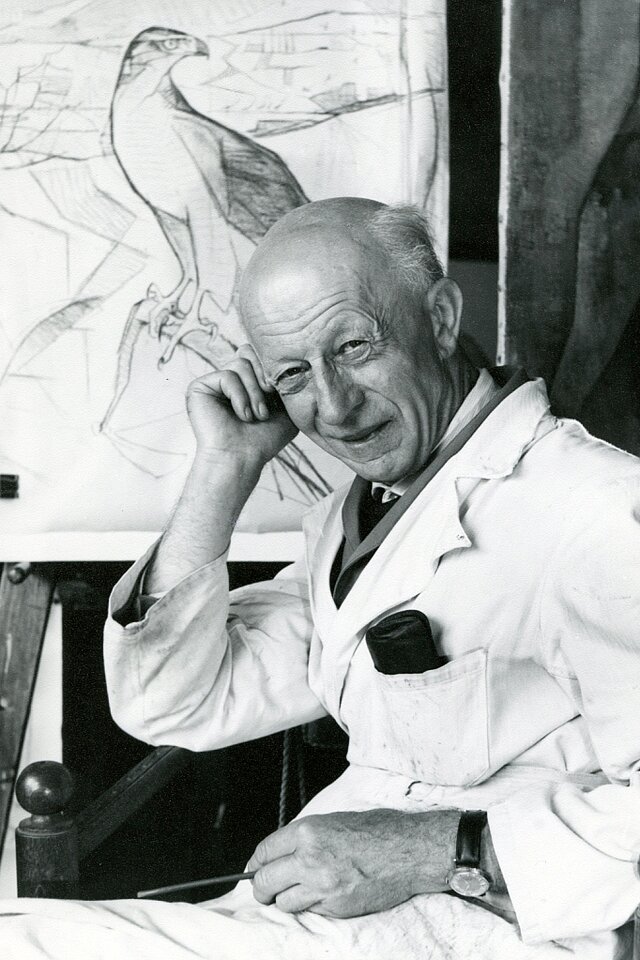 Erwin Aichele Dieses Bild zeigt eine Aufnahme von Erwin Aichele aus dem Jahr 1974. - copyright:Stadtarchiv Pforzheim, S1-29-A-3-P-1,