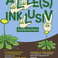 Alles inklusiv – Gottesdienst für Menschen mit und ohne Behinderung