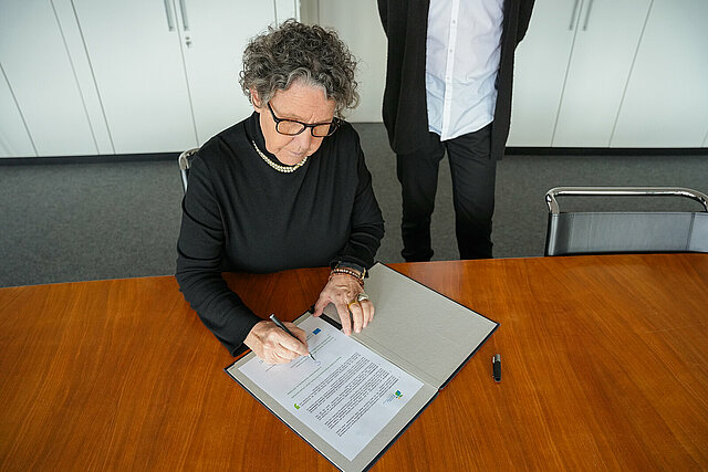 Unterzeichnung Klima Konvent