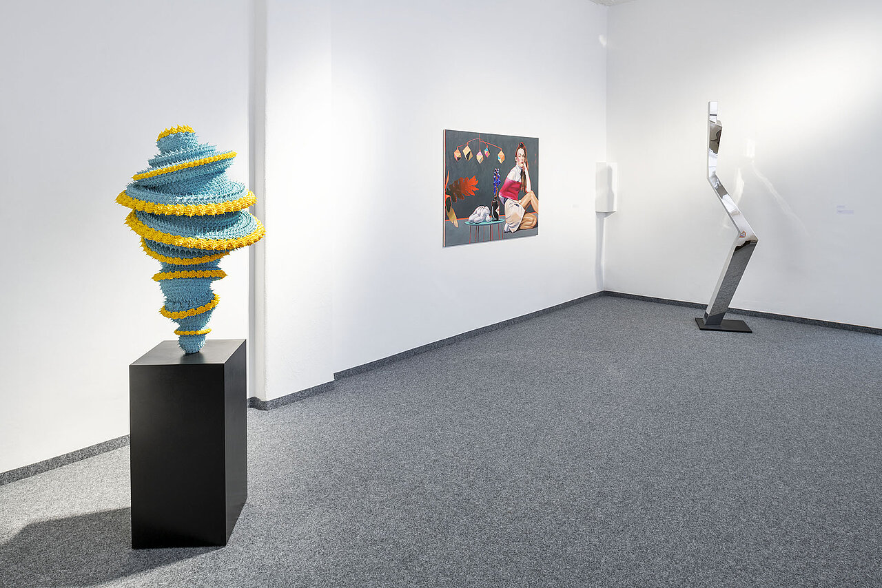 Ausstellungsansicht in der Pforzheim Galerie, Foto Winfried Reinhardt