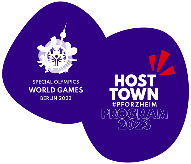 Logo: SOWG Host Town Pforzheim Logo: Special Olympics World Games Host Town Program - copyright:Special Olympics Deutschland (SOD)