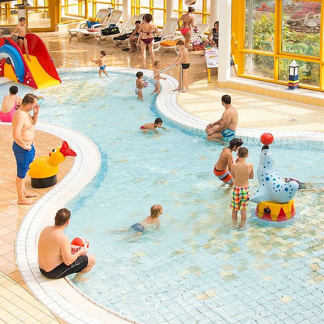Bild: Schwimmbad von Innen, Planschbecken