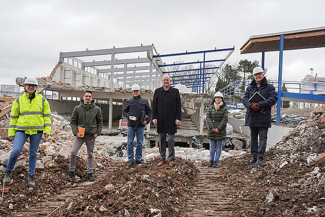 Rückbau Umkleide Wartbergbad