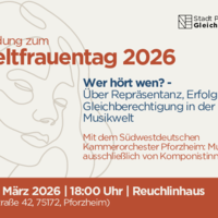 Veranstaltung zum Weltfrauentag 2026