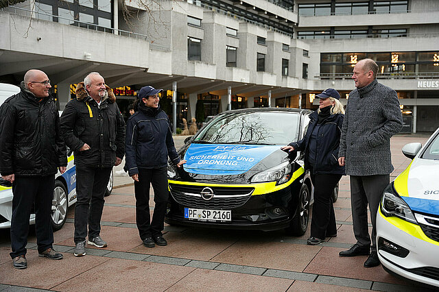 Vorstellung neue Dienstfahrzeuge GVD