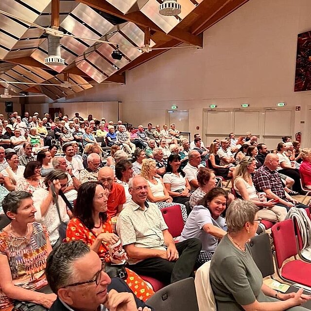 Voller Saal beim Kinoabend für Engagierte 2024 - copyright:Stadt Pforzheim