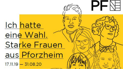Ausstellungsplakat "Starke Frauen"