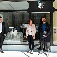 Eröffnung Informationsbüro Schlossberhöfe