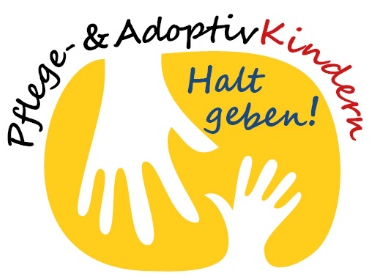 Logo: Pflege- und Adoptivkindern Halt geben!