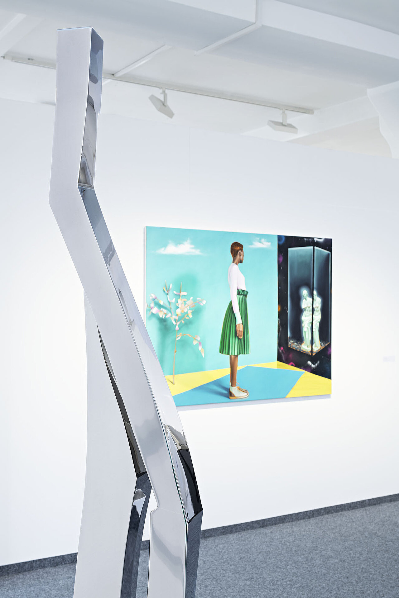 Ausstellungsansicht in der Pforzheim Galerie, Foto Winfried Reinhardt