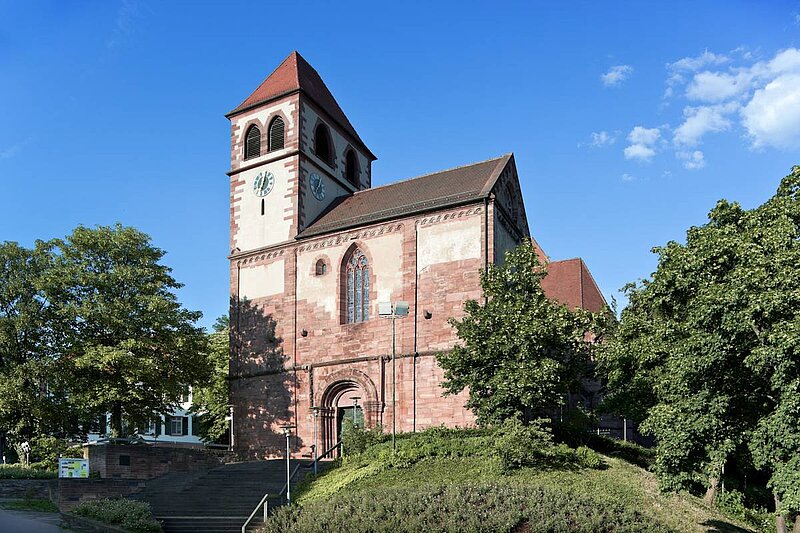 Schlosskirche Pforzheim Außenansicht Schlosskirche Pforzheim