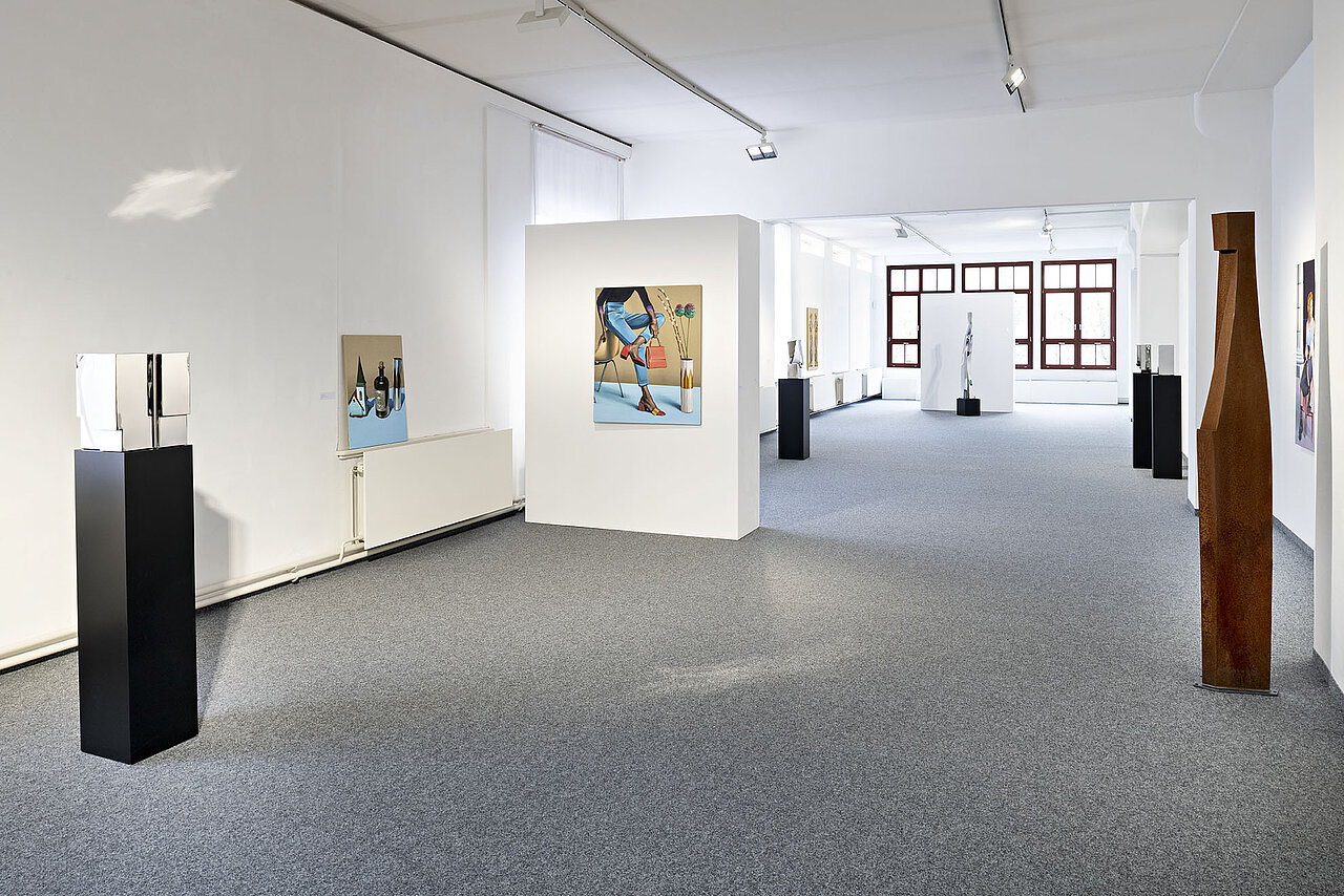 Ausstellungsansicht in der Pforzheim Galerie, Foto Winfried Reinhardt