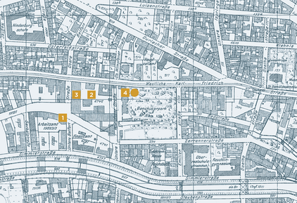 Der Benckiserpark auf dem Pforzheimer Stadtplan von 1941. - copyright:Stadt Pforzheim