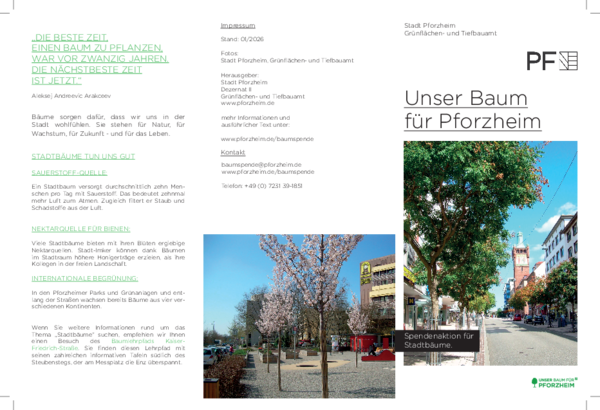 Unser Baum für Pforzheim