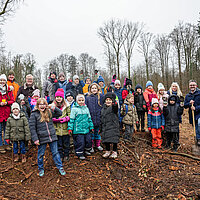 Gruppenbild Jahrgangswäldle mit OB