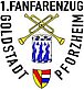 Logo: 1. Fanfarenzug Goldstadt Pforzheim e. V.