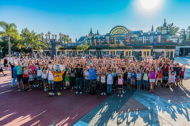 Besuch Pflegekinder Europapark