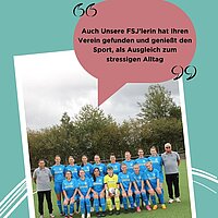 Mannschaftsbild Damenmannschaft SV Büchenbronn