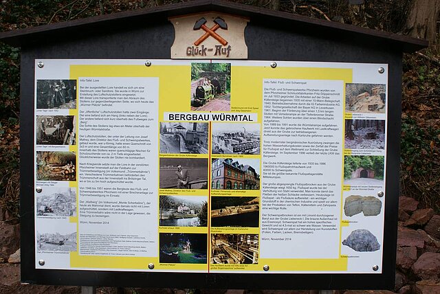 Foto: Infotafel am Loreplätzchen