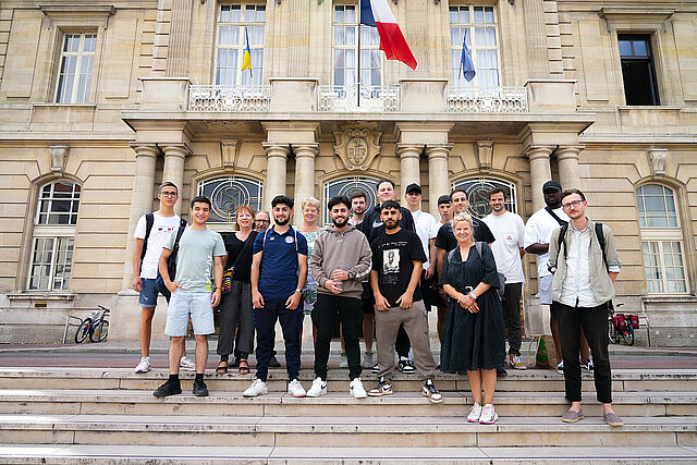 Jugendtreffen Gruppe Rathaus