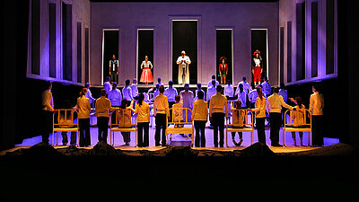 Foto: Aufführung Die Zauberflöte