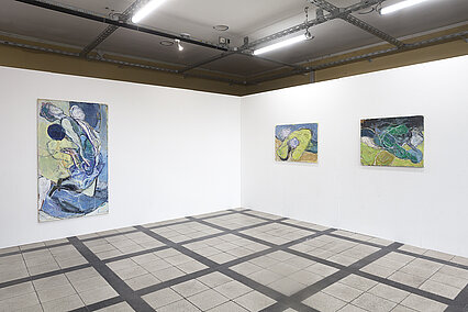 Kunstwerke in einem anderen Ausstellungsraum - copyright:Waldemar Zimbelmann