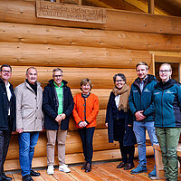 Einweihung Waldklasssenzimmer