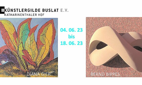 Diana Gier - Bilder + Bernd Bippes - Skulpturen-1