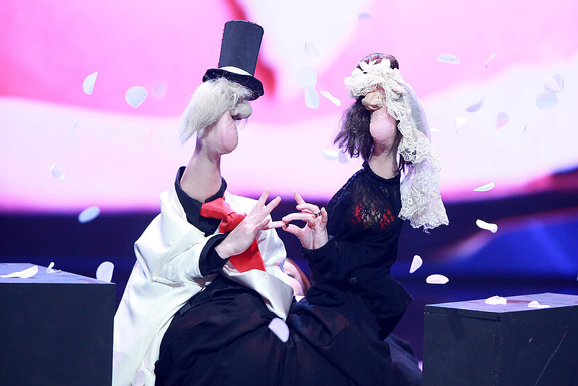 Die Puppenstars - copyright: Fußtheater Anne Klinge, Betzenstein  - Ersteller: Fußtheater Anne Klinge, Betzenstein