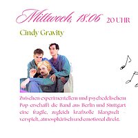 Konzert mit Cindy Gravity