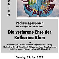 Über Gott, die Welt und uns - Theologisches Theatercafé