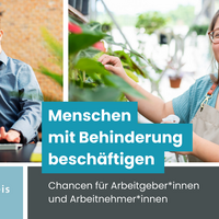 Menschen mit Behinderung beschäftigen