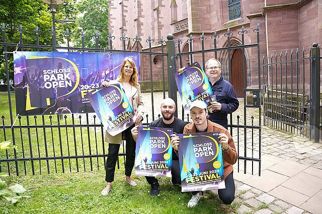 Gruppenfoto zum Schlosspark Open 2024