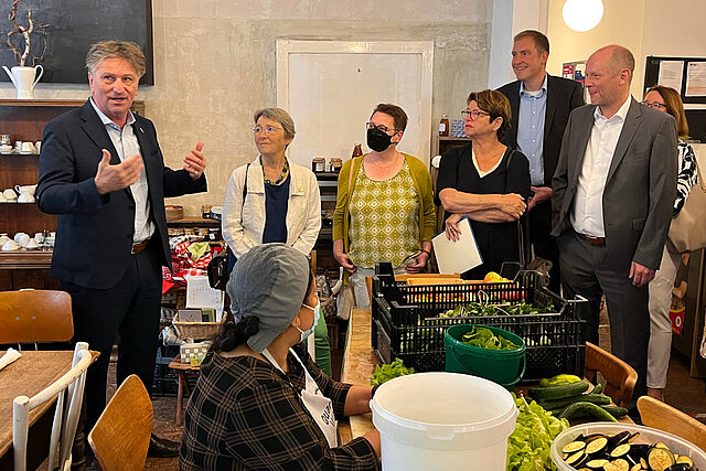 Besuch Minister Lucha