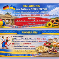 Tag der offenen Tür der Deutsch-Ukrainischen Gesellschaft"Oberig"
