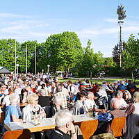 Maibaumfest am Würmer Skulpturenweg