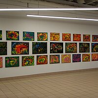 Verkaufsausstellung von Werken aus dem Zyklus RainForest